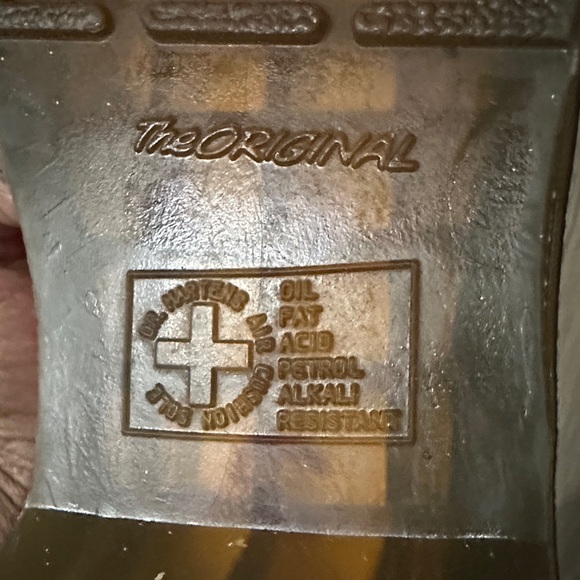 Dr. Martens Fuchsia Combat Boots - Picture 2 of 7